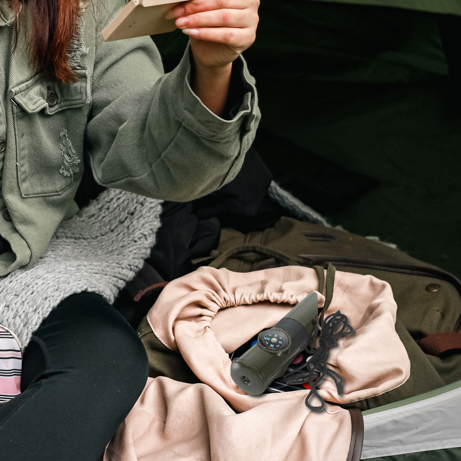 2Pcs Multi-Functional Survival - Hunting Outdoor Thermometer recensie en prijs