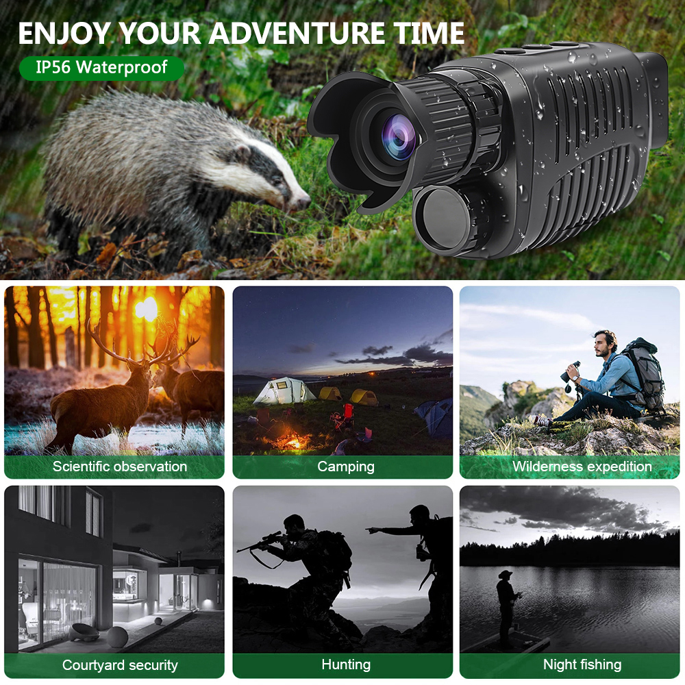 1080P HD Monocular Night Visio - Hunting Outdoor Camera recensie en prijs