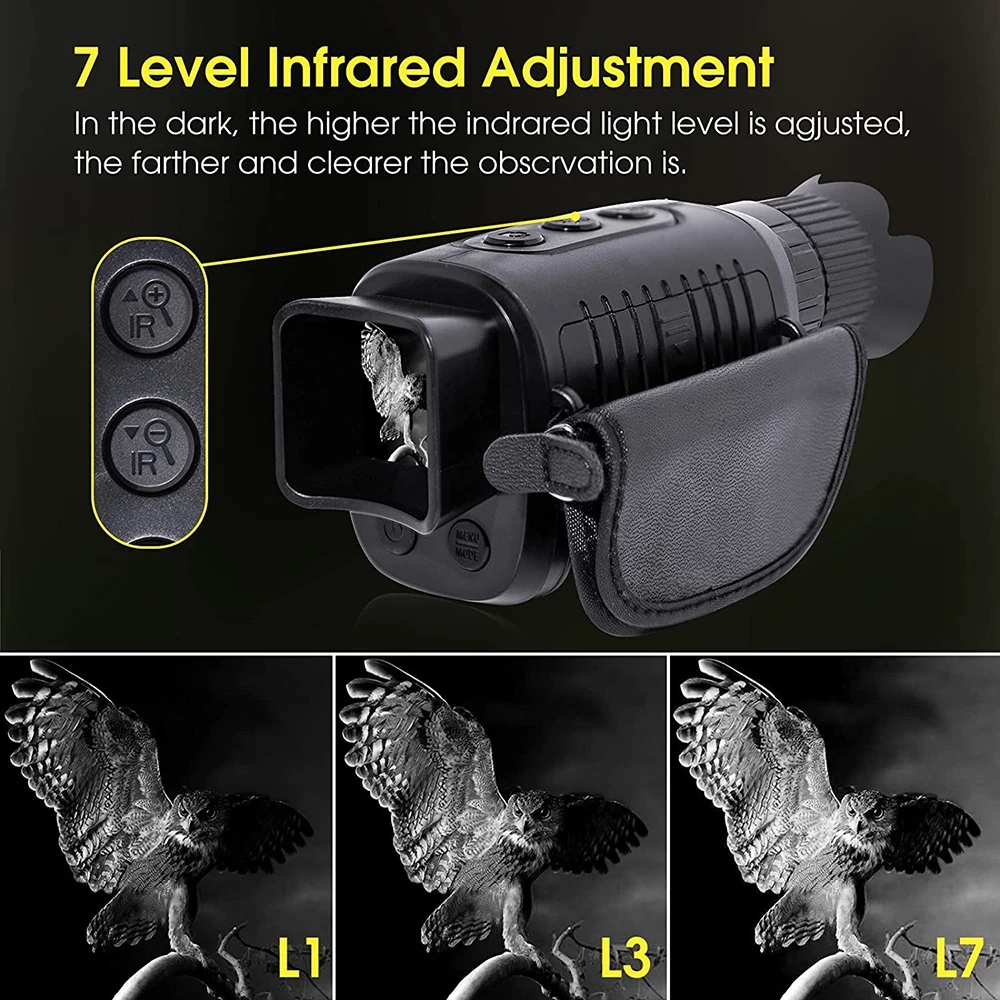1080P HD Monocular Night Visio - Hunting Outdoor Camera recensie en prijs